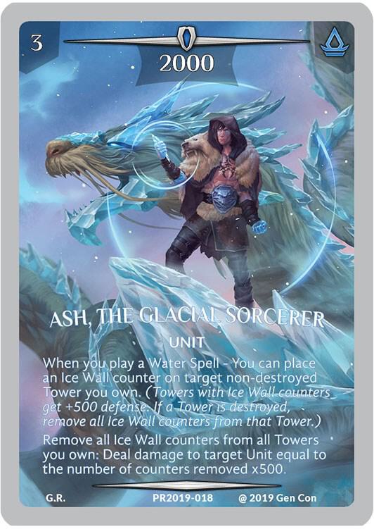 Ash, the Glacial Sorcerer