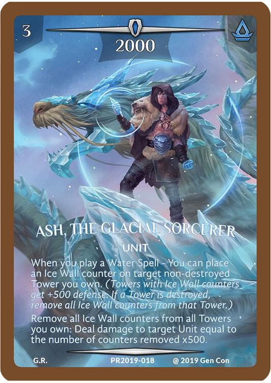 Ash, the Glacial Sorcerer