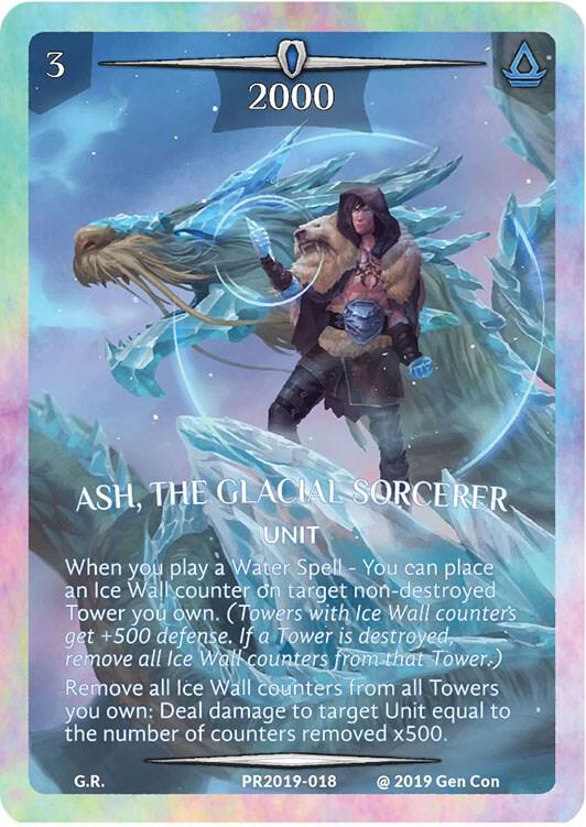 Ash, the Glacial Sorcerer
