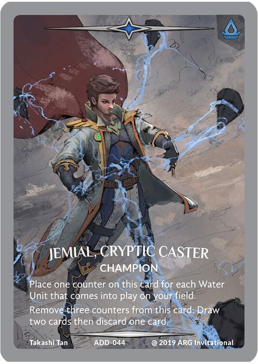 Jemial, Cryptic Caster