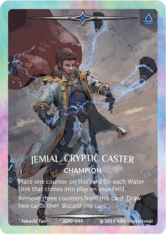 Jemial, Cryptic Caster