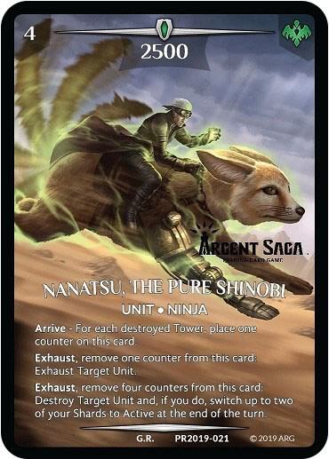 Nanatsu, The Pure Shinobi card image