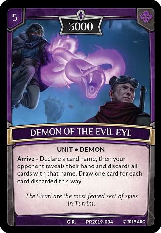 Demon of the Evil Eye card image