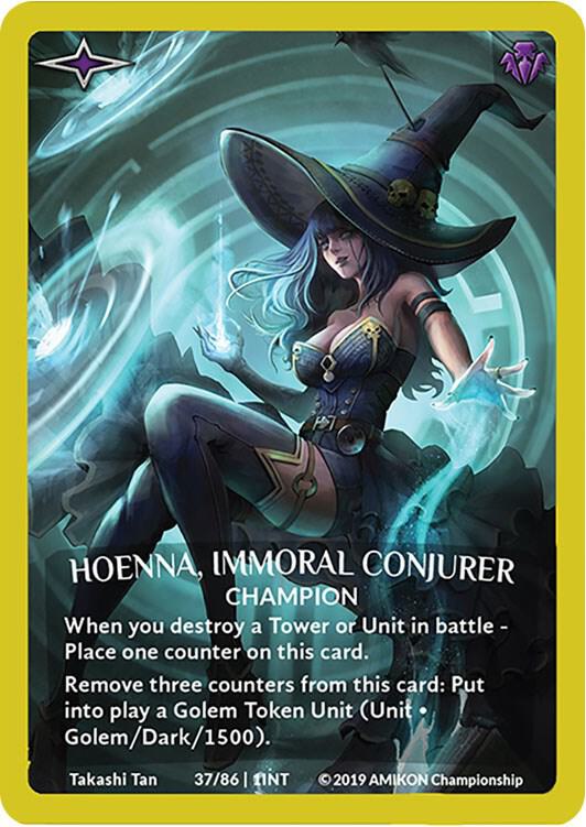 Hoenna, Immoral Conjurer