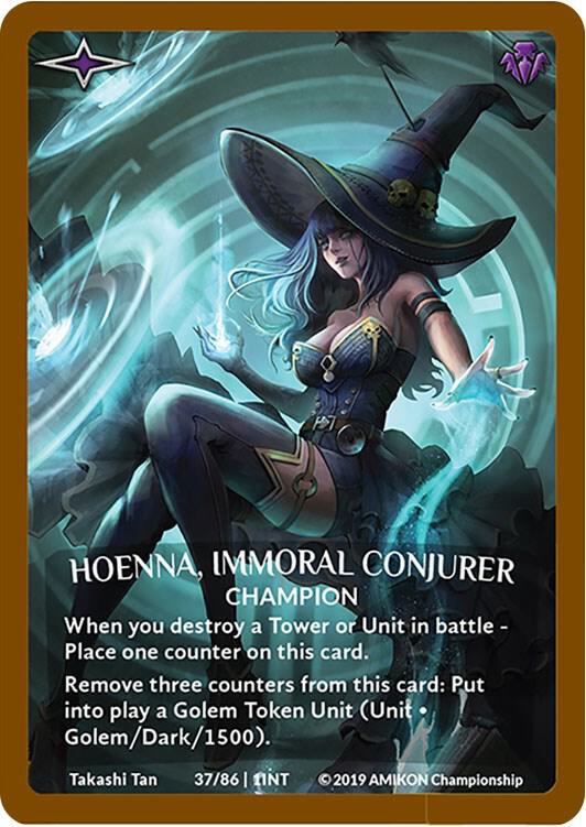 Hoenna, Immoral Conjurer