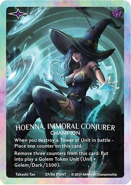 Hoenna, Immoral Conjurer