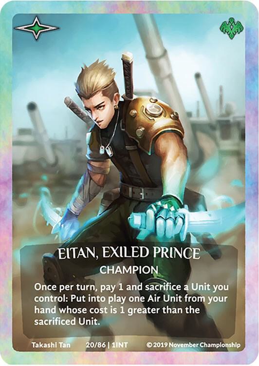 Eitan, Exiled Prince