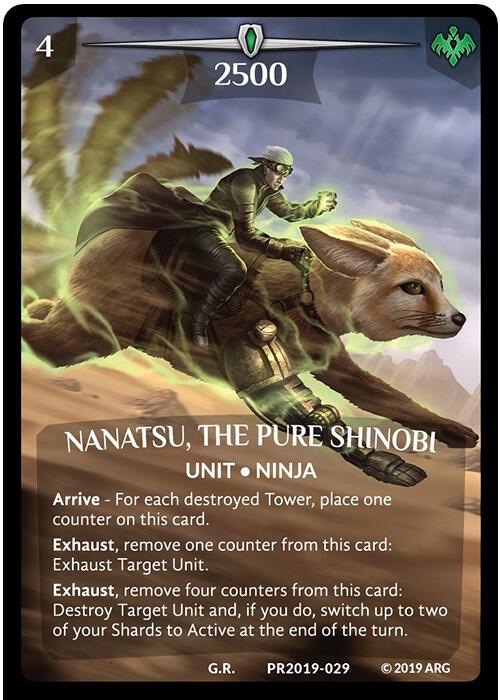 Nanatsu, The Pure Shinobi card image