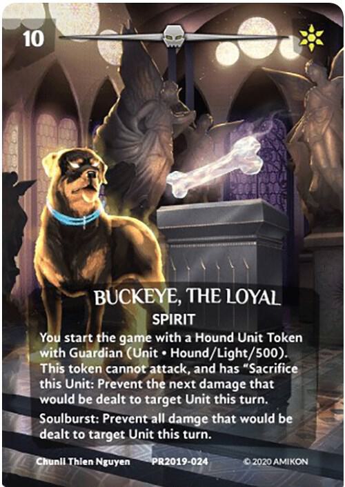 Buckeye, the Loyal card image