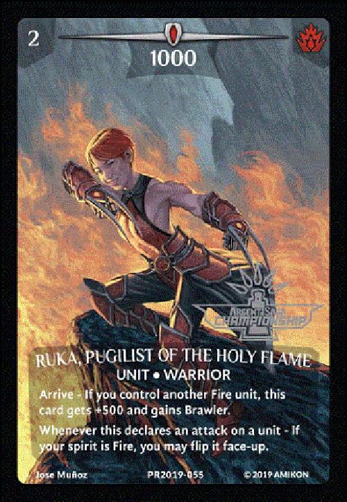 Ruka, Pugilist of the Holy Flame