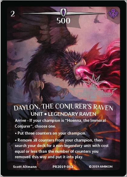 Daylon, the Conjurer's Raven