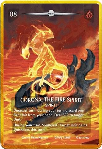 Corona, the Fire Spirit