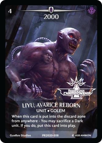 Liyu, Avarice Reborn