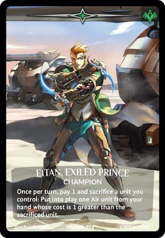 Eitan, Exiled Prince card image