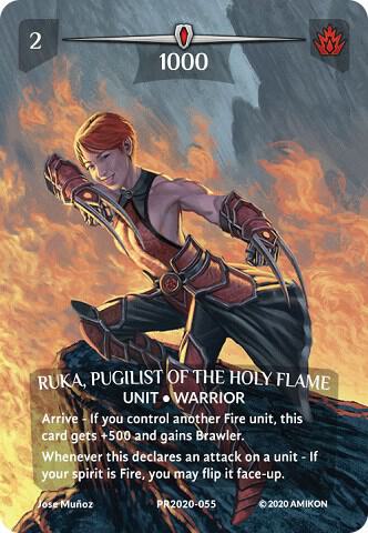 Ruka, Pugilist of the Holy Flame