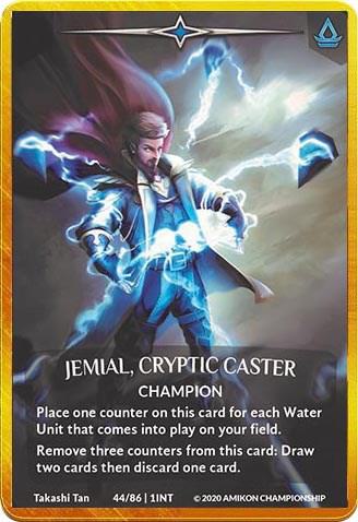 Jemial, Cryptic Caster