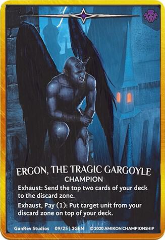 Ergon, the Tragic Gargoyle
