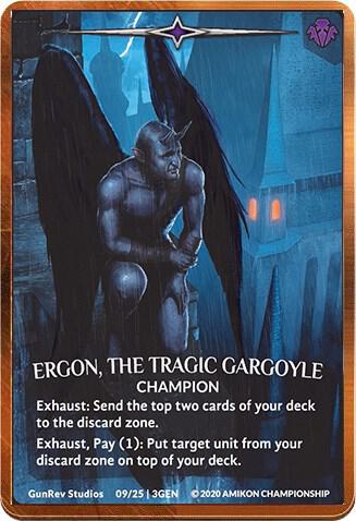 Ergon, the Tragic Gargoyle