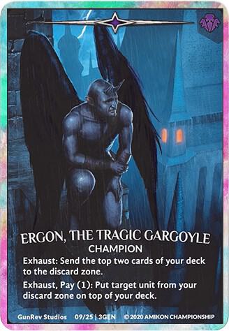 Ergon, the Tragic Gargoyle