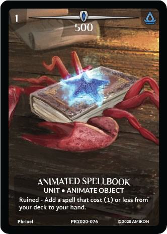 Animated Spellbook