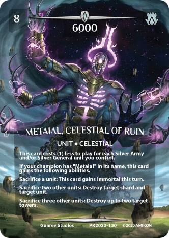 Metaial, Celestial of Ruin