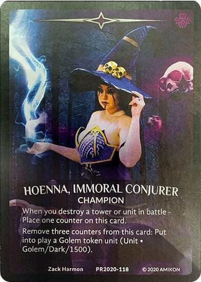 Hoenna, Immoral Conjurer card image
