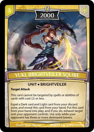 Yuki, Brightveiler Squire