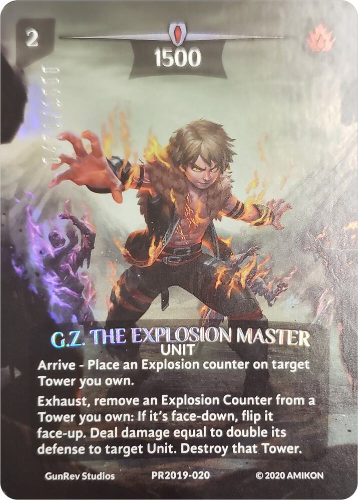 G.Z. the Explosion Master card image
