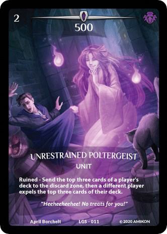 Unrestrained Poltergeist