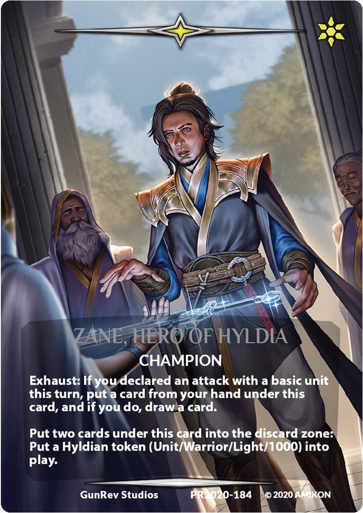 Zane, Hero of Hyldia