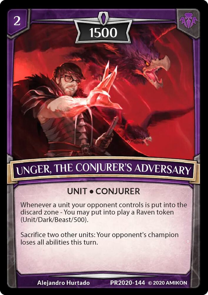 Unger, the Conjurer's Adversary card image