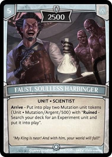 Faust, Soulless Harbinger card image
