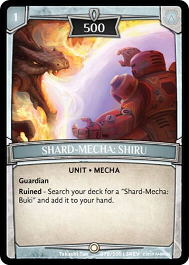 Shard-Mecha: Shiru card image