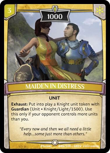 Maiden in Distress card image