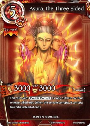 Asura, the Three Sided card image