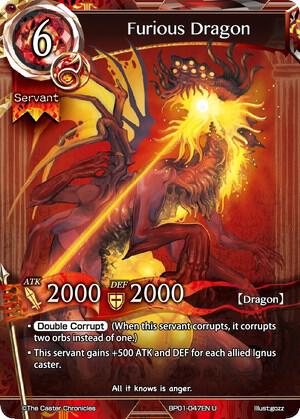 Furious Dragon card image
