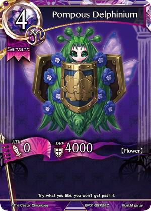 Pompous Delphinium card image