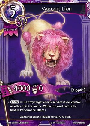 Vagrant Lion card image