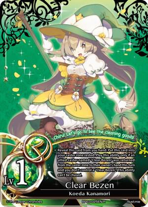 Clear Bezen card image