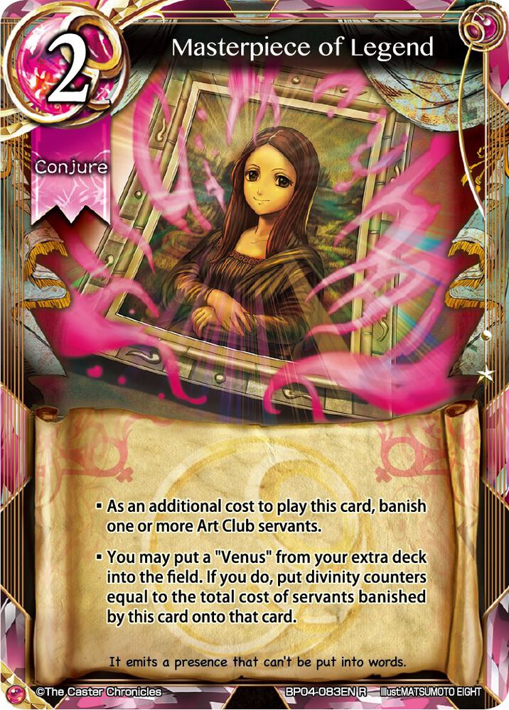 Masterpiece of Legend card image