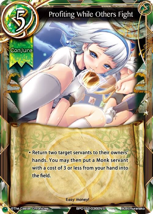 Profiting While Others Fight card image