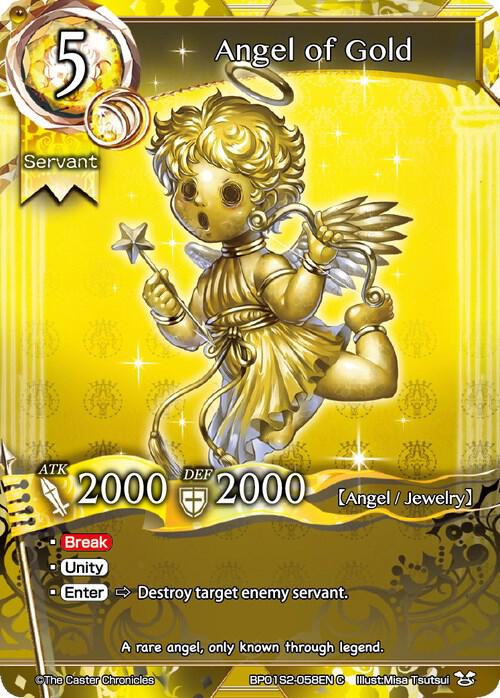 Angel of Gold card image
