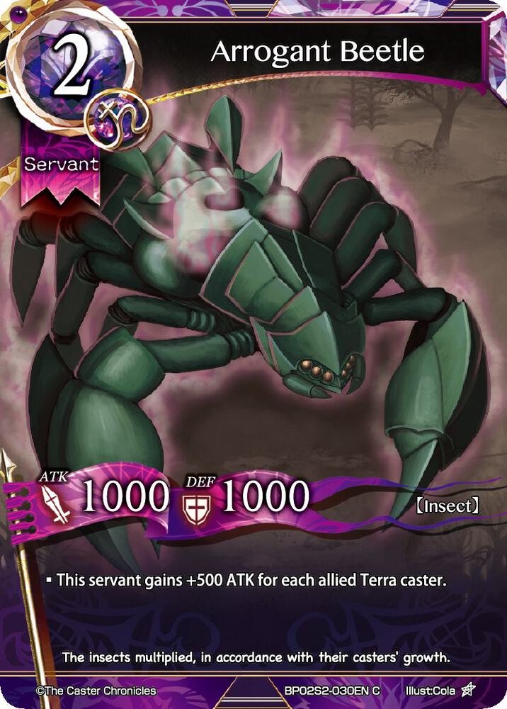 Arrogant Beetle card image