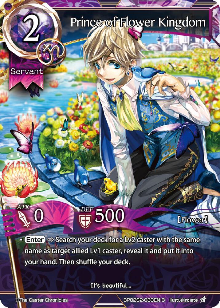 Prince of Flower Kingdom card image