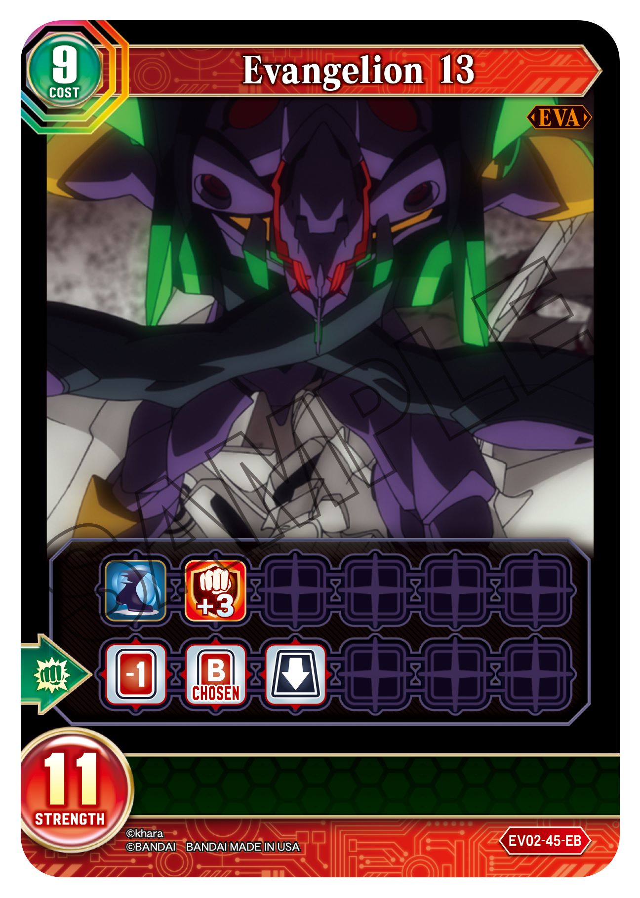 Evangelion 13 card image