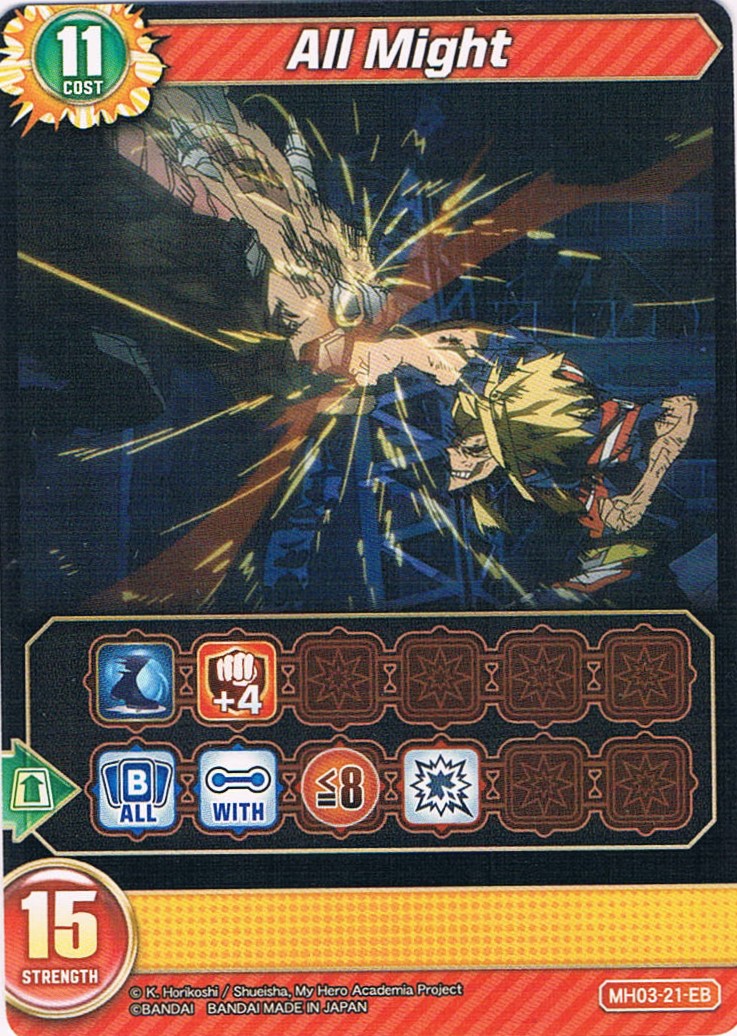 All Might card image