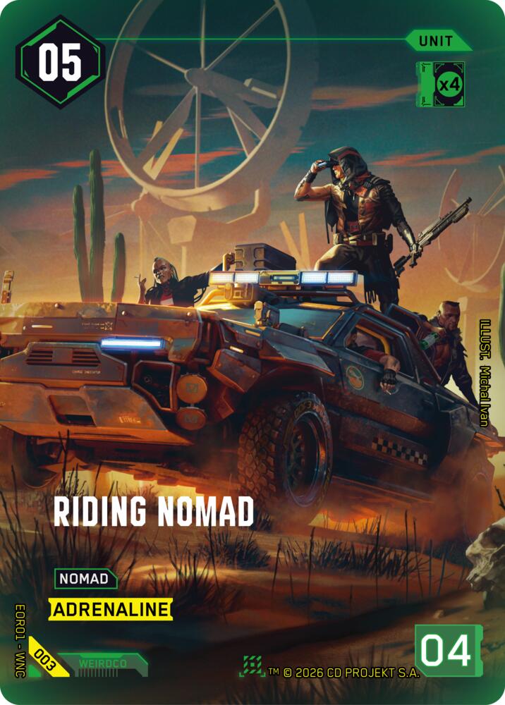 Riding Nomad