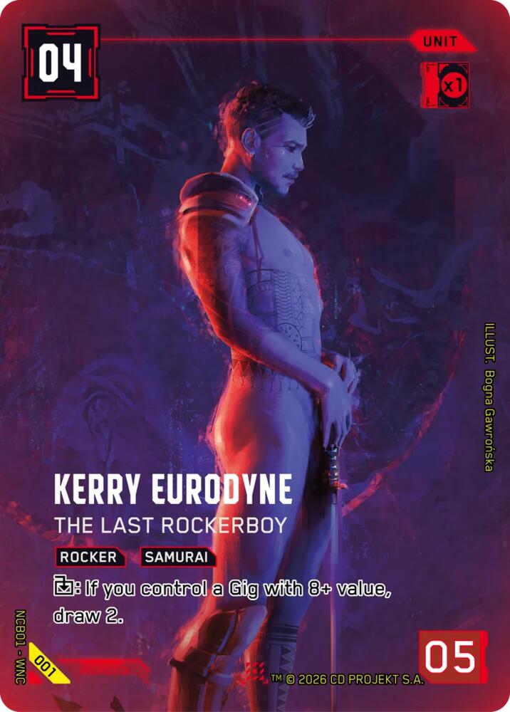 Kerry Eurodyne - The Last Rockerboy
