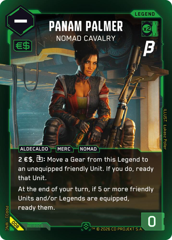 Panam Palmer - Nomad Cavalry