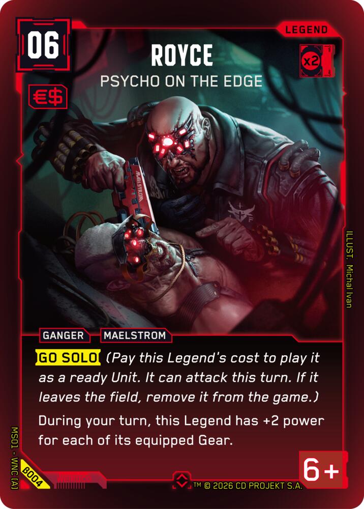 Royce - Psycho on the Edge